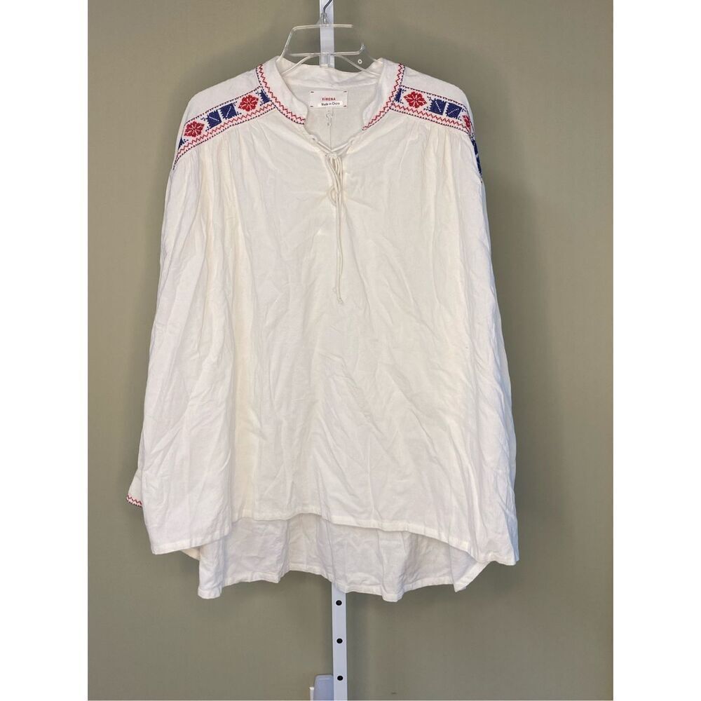 Xirena NWT Lyric Top in White Canvas Size L - Picture 5 of 10
